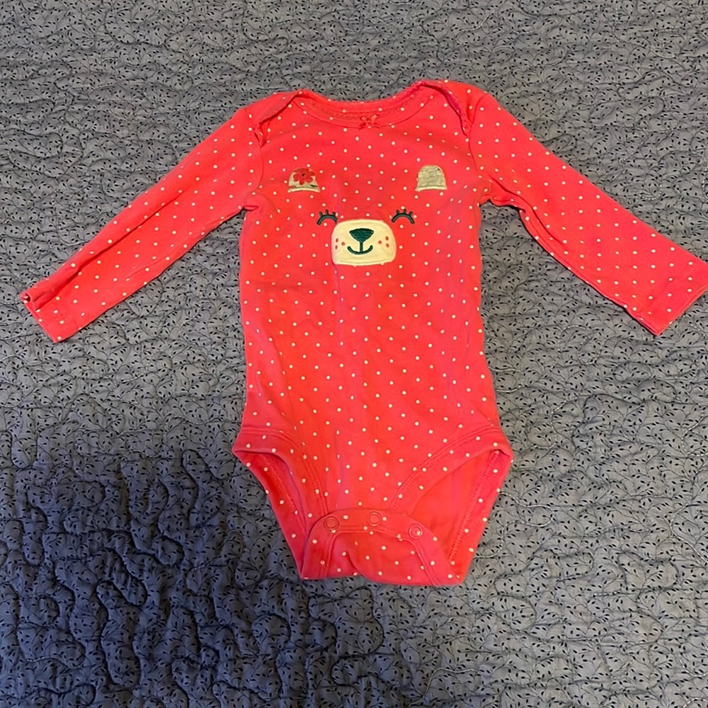 Teddy bear girl onsie